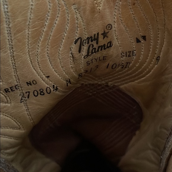 Tony Lama Size 9 - Picture 4 of 4